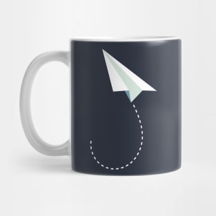 Adventure Paper Plane Mug